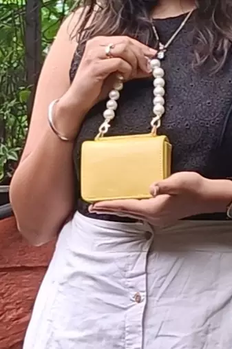 Mustard yellow verde arka nano bag