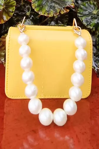 Mustard yellow verde arka nano bag