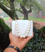 Pearl white verde vajra nano bag