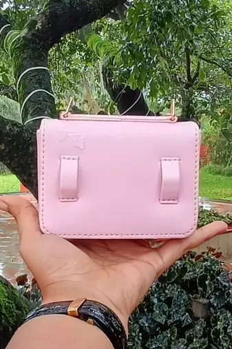 Lotus pink verde padmini nano bag