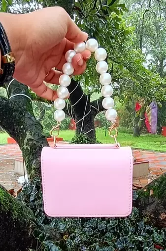 Lotus pink verde padmini nano bag