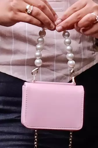 Lotus pink verde padmini nano bag