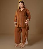 Heer brown co-ord set