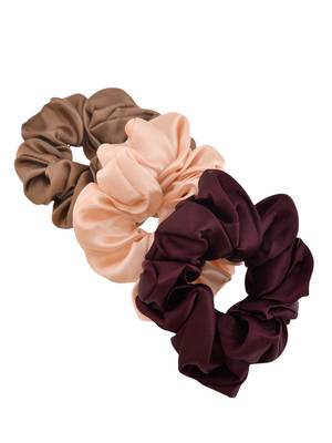 Satin hair scrunchies( set of 3) 3