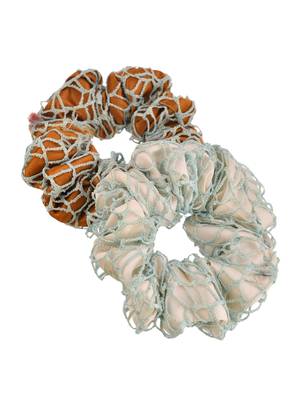 Crochet scrunchies (set of 2) 3