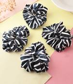 Set of 4 monochrome rubberband