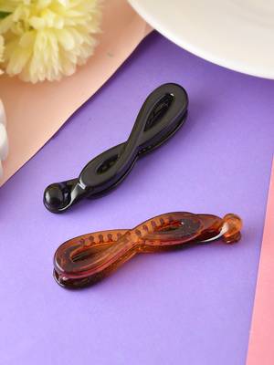 Set of 2 banana hair clip 1