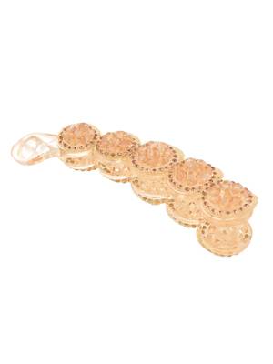 Crystal banana hair clip 3