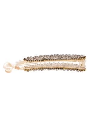 Crystal banana hair claw 3