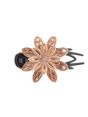 Floral sequins claw clip 3