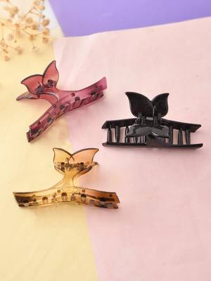 Set of 3 clutch hair pin 1