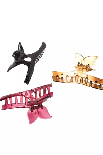 Set of 3 clutch hair pin