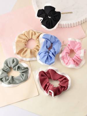 Multicolor hair rubberband (set of 6) 1
