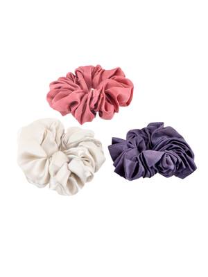 Satin scruchies (set of 3) 2