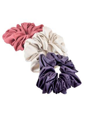 Satin scruchies (set of 3) 3