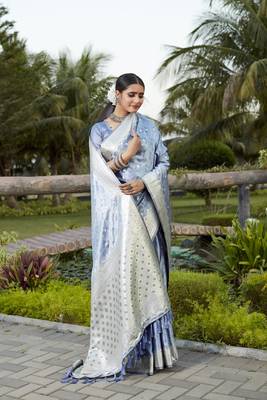 Kanjivaram Satin Silk Saree 3