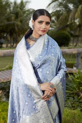 Kanjivaram Satin Silk Saree 5