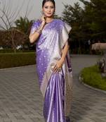 Kanjivaram Satin Silk Saree