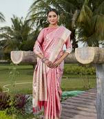 Kanjivaram Satin Silk Saree
