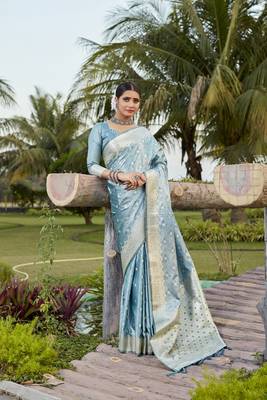 Kanjivaram Satin Silk Saree 4