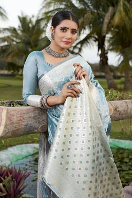 Kanjivaram Satin Silk Saree 6