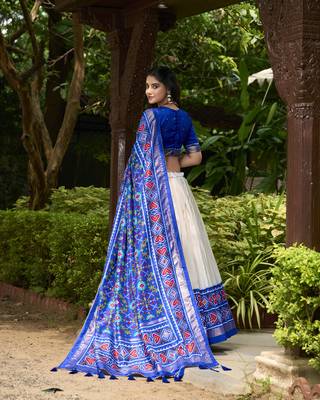 Women's Patola Design Lehenga Choli Set 2