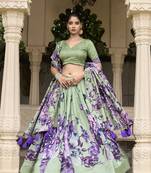 Women's Lehenga Choli Set For Wedding