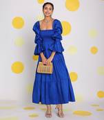 Royal blue 3 way styling summer maxi dress