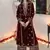 Maroon Velvet Hand Embroidered Pakistani Salwar Suit (Without Potibag)