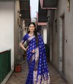  Bandhej Silk With & Zari Weaving Kalash Design Rich Pallu Saree 