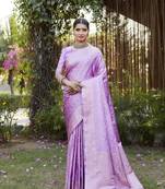 Luxurious Kanjivaram Soft Satin Silk Saree