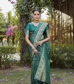 Luxurious Kanjivaram Soft Satin Silk Saree