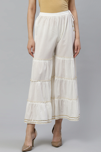 Yash gallery women's cambric cotton sharara