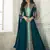 Colorful Rama Faux Georgette Semi-Stitched Festive Salwar Suits