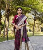 Royal Intensely Kanjivaram Satin Silk Saree