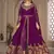 Adorable Purple Faux Georgette Semi-Stitched Bollywood Salwar Kameez Online