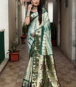 Paithani Sibory Print Sarees 