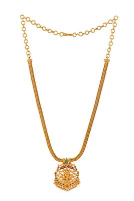 Laxmi pendant necklace one gram gold 3