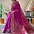 Banarasi silk blendJari Wewing Work Saree,Blouse-Not As Per Image