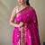 Banarasi silk blendJari Wewing Work Saree,Blouse-Not As Per Image