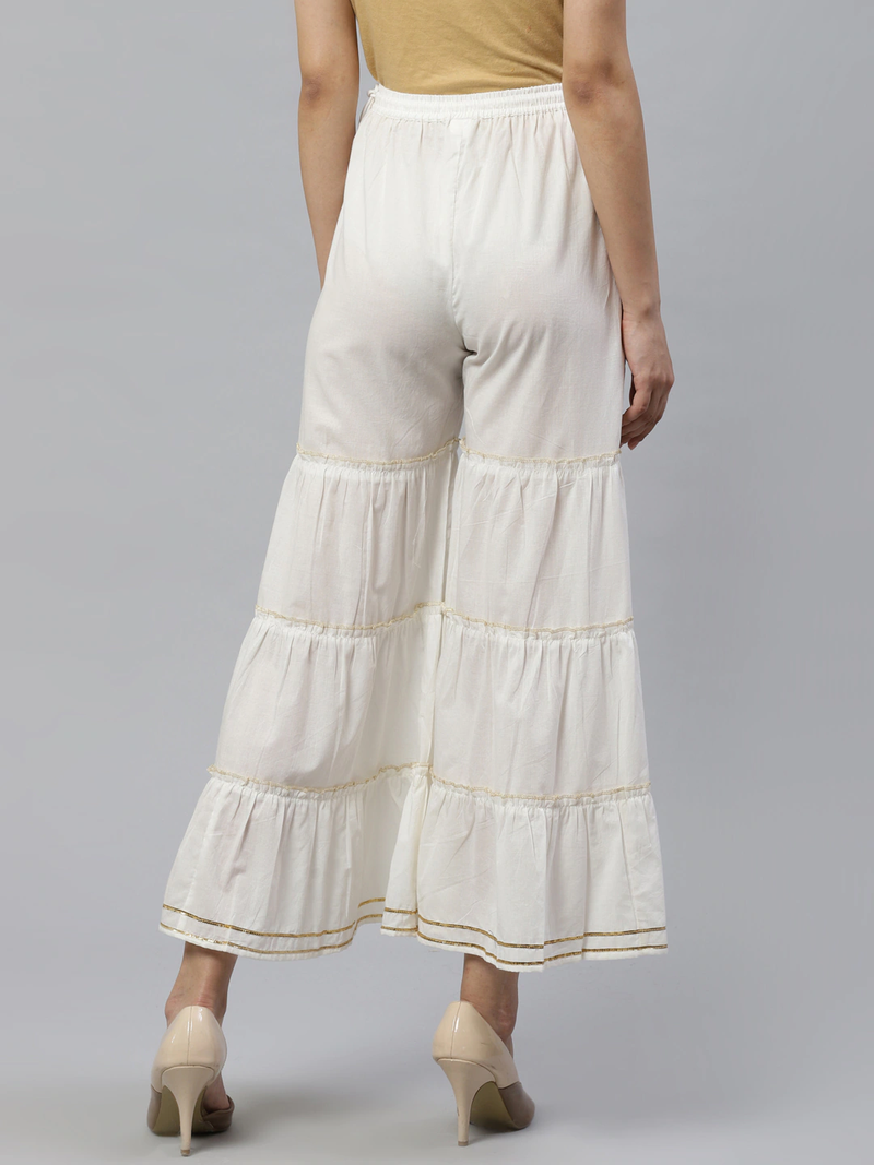 Yash gallery women's cambric cotton sharara