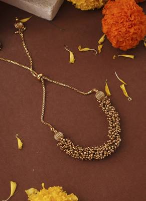 Elegant gold pearl bracelets 3