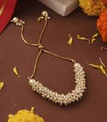 Chic Off-White Pearl Bracelets