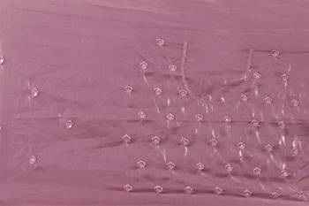 Lavender Sequence Resham Embroidered Silk Saree With Matching Blouse Piece 5