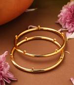Classic Plain Gold Bangles