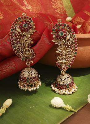 Gold-Plated Temple Style Ear Cuff 1