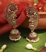 Gold-Plated Temple Style Ear Cuff