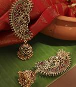 Gold-Plated Temple Style Ear Cuff