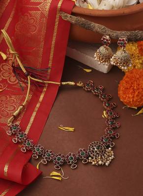 Gold-Plated Kemp Necklace Set 1
