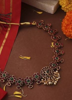 Gold-Plated Kemp Necklace Set 2